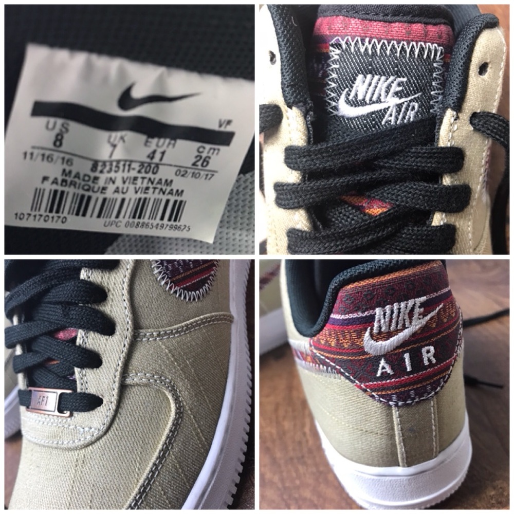 NWT Nike Air Force 1’07 LV 8 Khaki WMNS - Picture 8 of 8